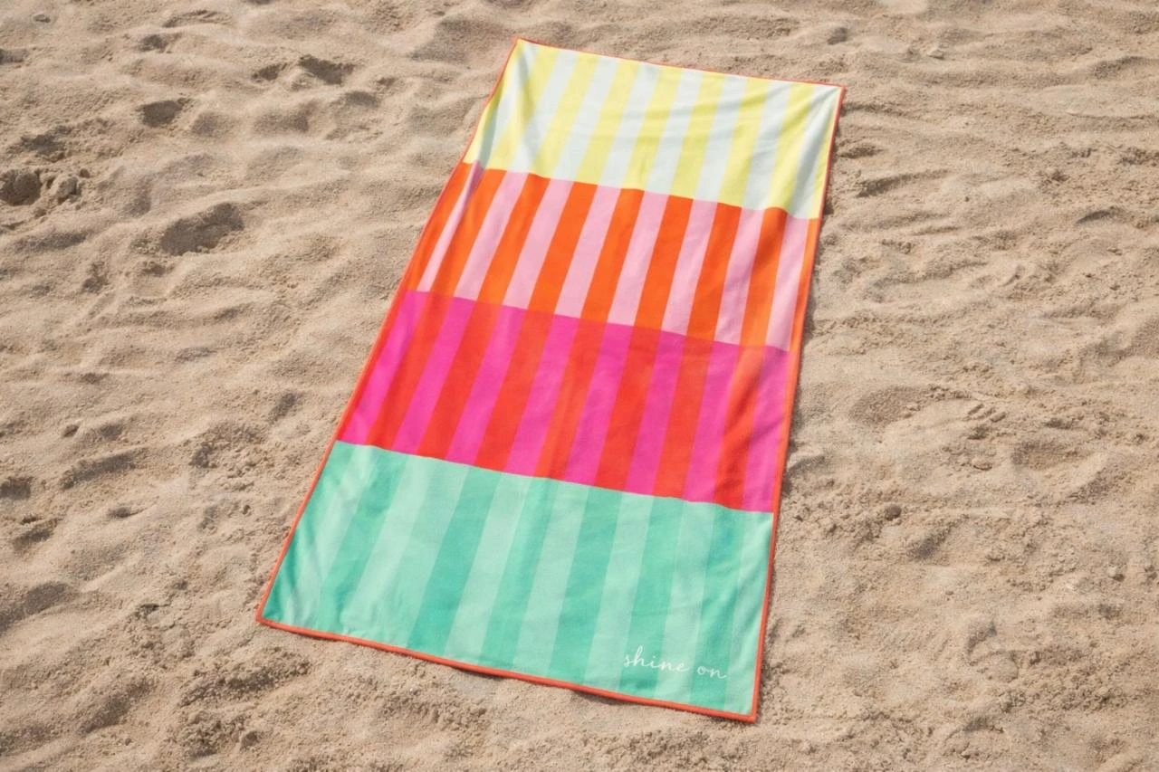 Anti-zand microvezel strandhanddoek XL Omkeerbaar / Nieuw – photo 3